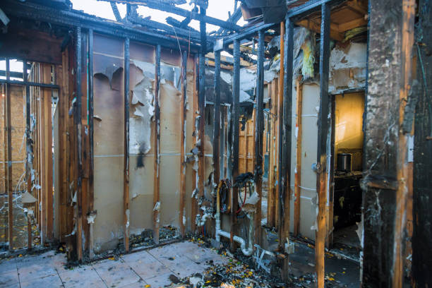 Professional Fire Damage Removal technician working in Helena Valley West Central, MT